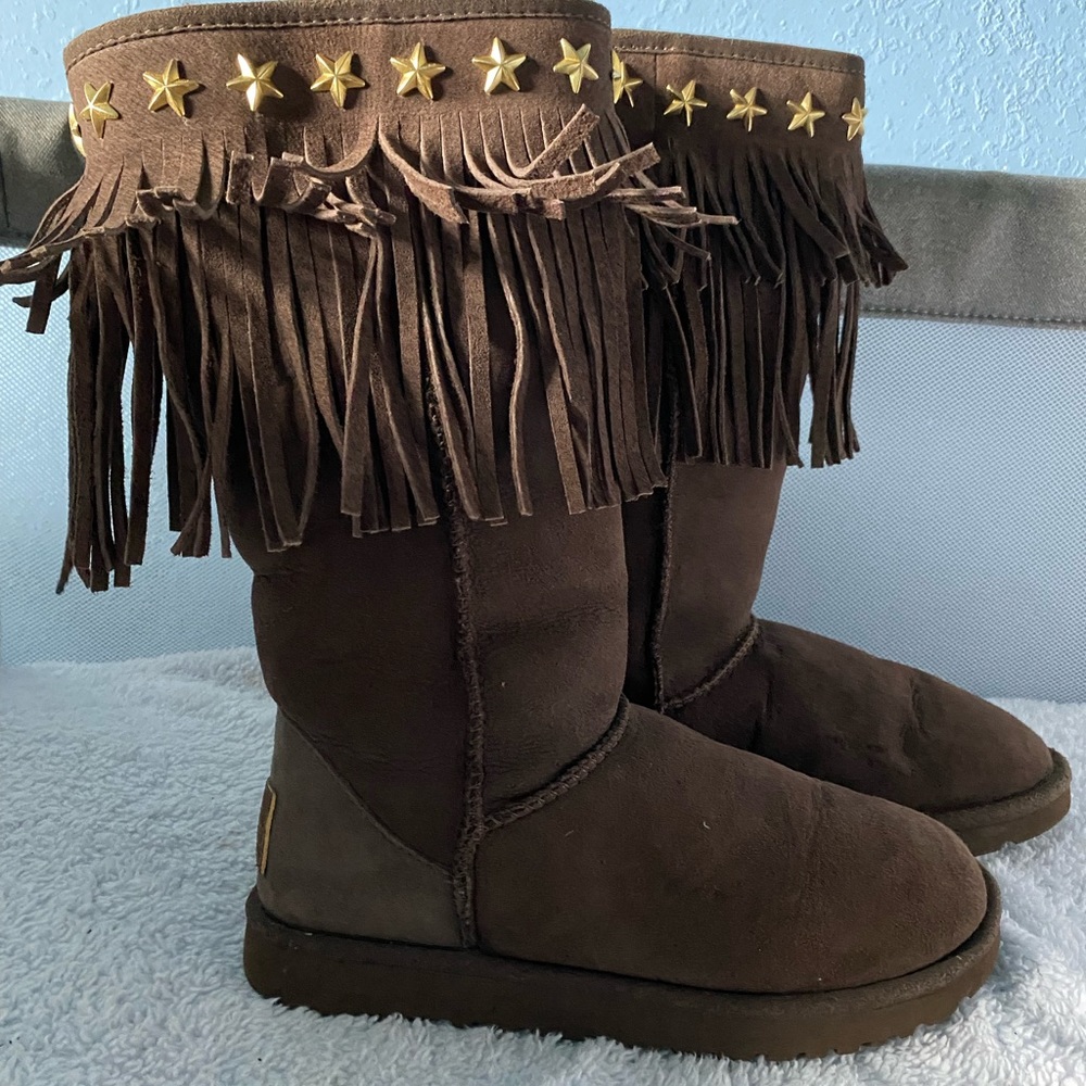Authentic JIMMY CHOO Chocolate Sora Boots